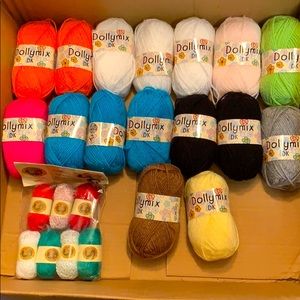 Dolly Mix DK yarn 25g approximately 80 yards
